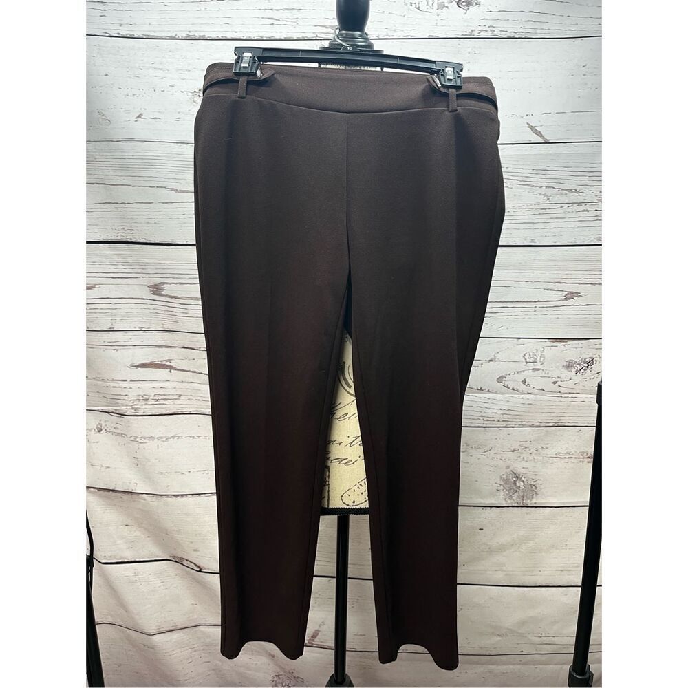 NYCC size 6P brown stretchy dress pants - 3010